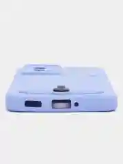 Красный чехол для Poco F5 Pro / Поко Ф5 Про, силиконовый, с карманом для карты