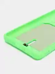 Салатовый чехол Poco F5 / Поко Ф5 силиконовый, с карманом для карты