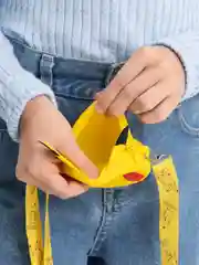Желтый сумка детская Pop It, силиконовая