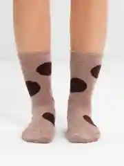 Коричневый женские зимние носки