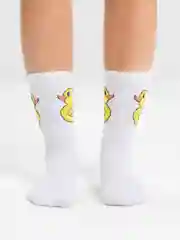 Носки с принтом "Уточка"