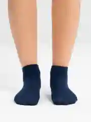 Синий носки короткие, унисекс, носки белые, носки черные