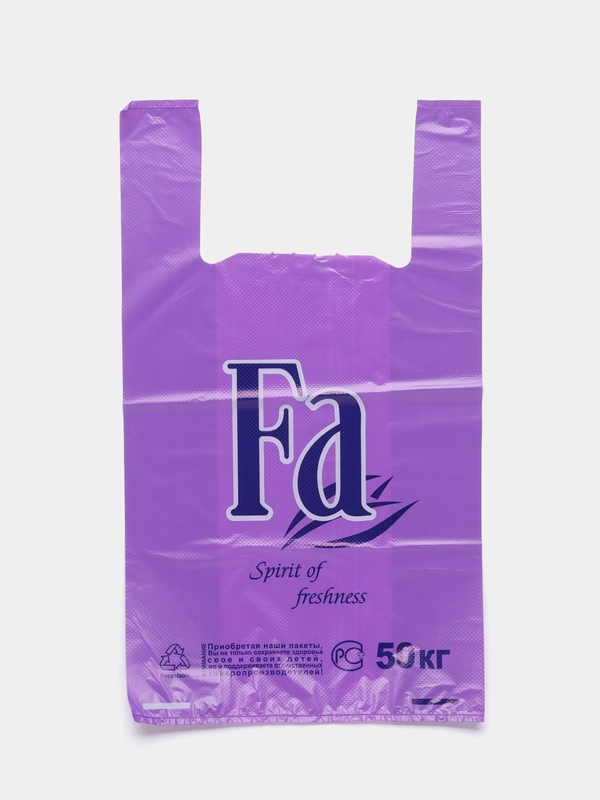 Пакет майка "Fa", 30см*54см