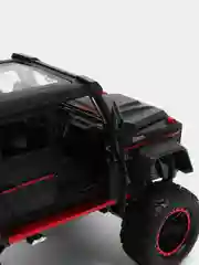 Красный металлическая машинка Che Zhi 1:22 Mercedes G-Class AMG 6х6 CZ122A, 23 см, свет и звук