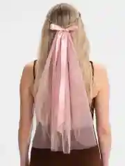 Фата для девичника, с бантом, 3 цвета