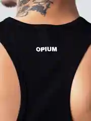 Белый майка мужская OPIUM