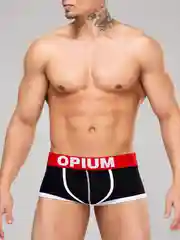 Черный трусы мужские боксеры OPIUM