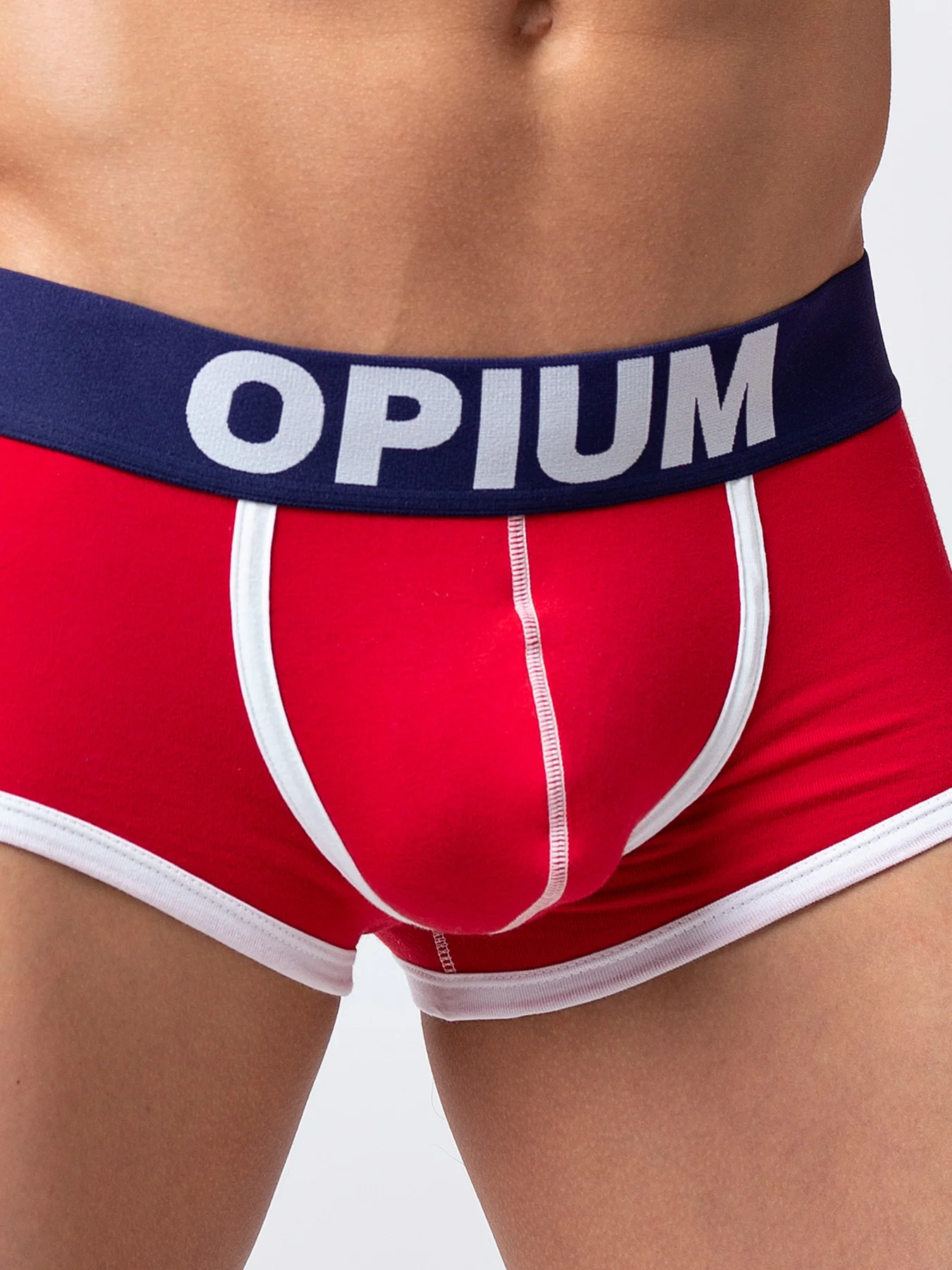 Красный трусы мужские боксеры OPIUM