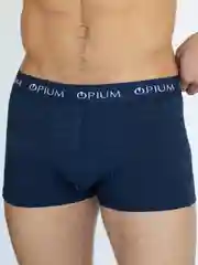 Синий меланж трусы мужские боксеры OPIUM