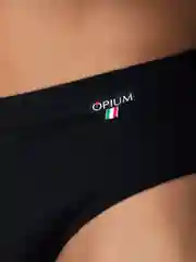 Черный трусы мужские слипы OPIUM