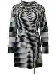 Черный халат женский OPIUM Home&Sleepwear