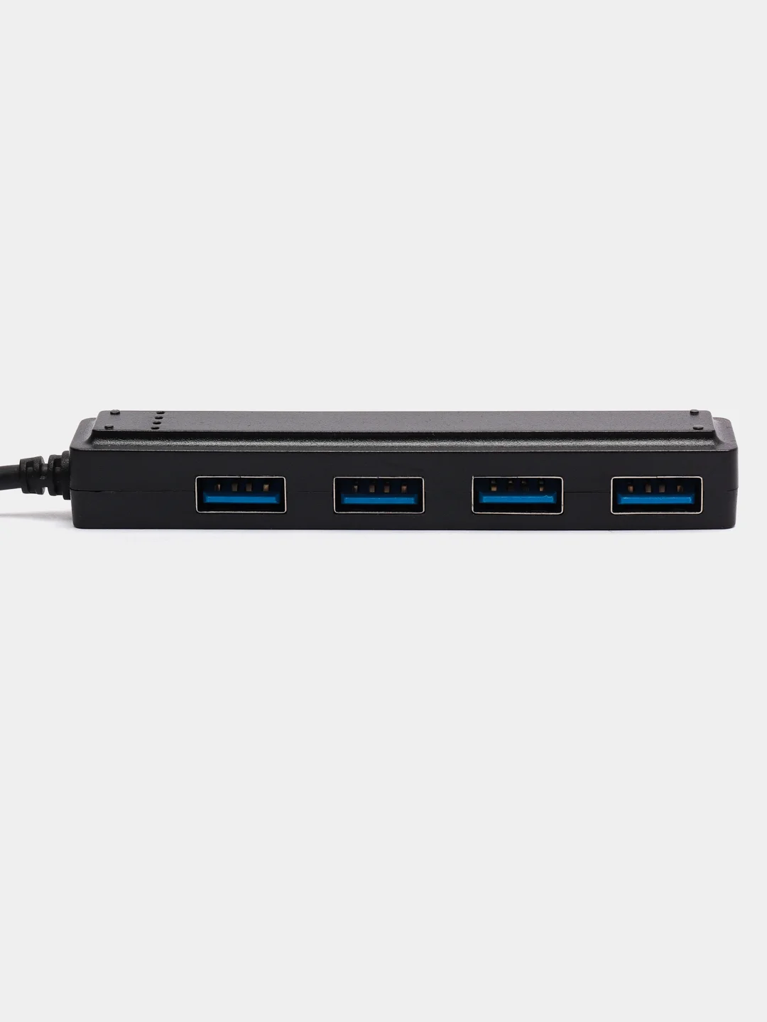 Черный разветвитель универсальный, USB-hub, 4 порта