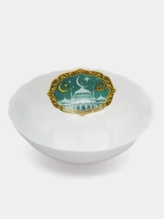 Салатник-миска, тарелка глубокая, "Мечеть", стеклокерамика, 750 мл, 850 мл