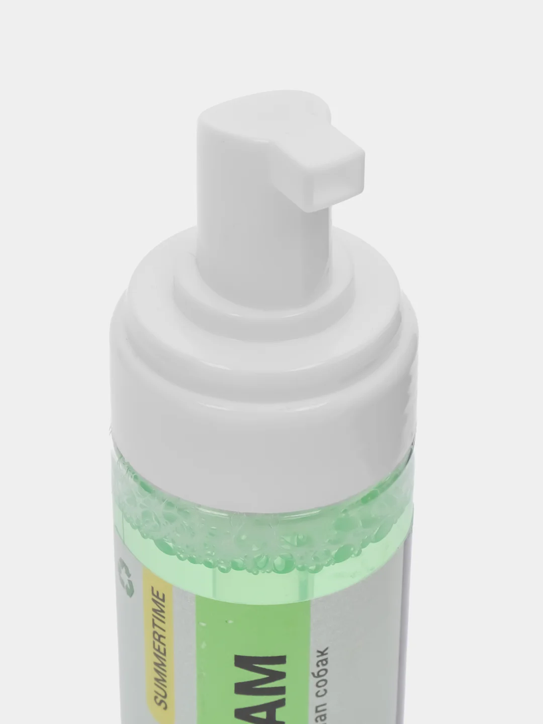 Пенка для мытья лап без воды, DOG FOAM алое-вера, 200 ml