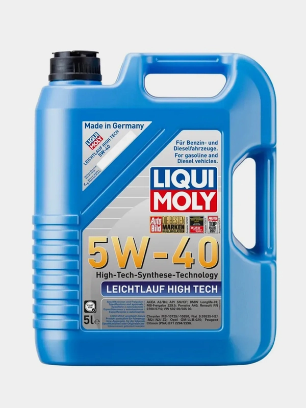Синтетическое моторное масло Liqui Moly Leichtlauf High Tech 5W-40