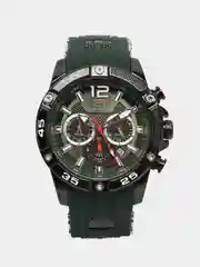 Черный мужские наручные часы Mini Focus MF0349G, с хронографом, в подарочной упаковке