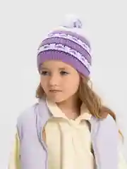 Лавандовый шапка для девочек