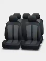 Серый чехлы для автомобильных сидений AUTOPREMIER Leader, универсальный, комплект
