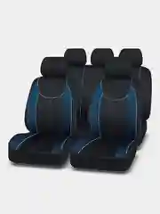 Синий чехлы для автомобильных сидений AUTOPREMIER, 9 предметов