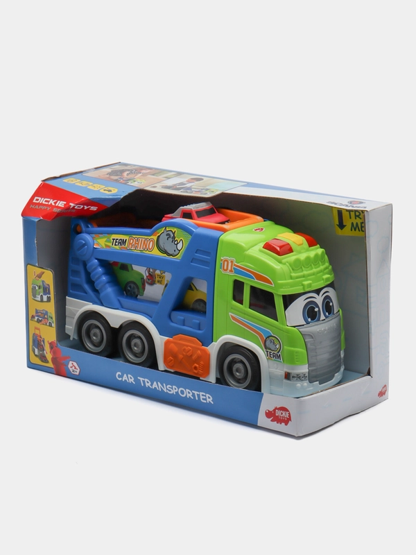 Транспортер Dickie Toys Happy Scania, 42 см, 3817003