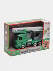 Спецтехника-конструктор Funke toys, автобашня фрикционная свет звук 1:12 31см FT61165