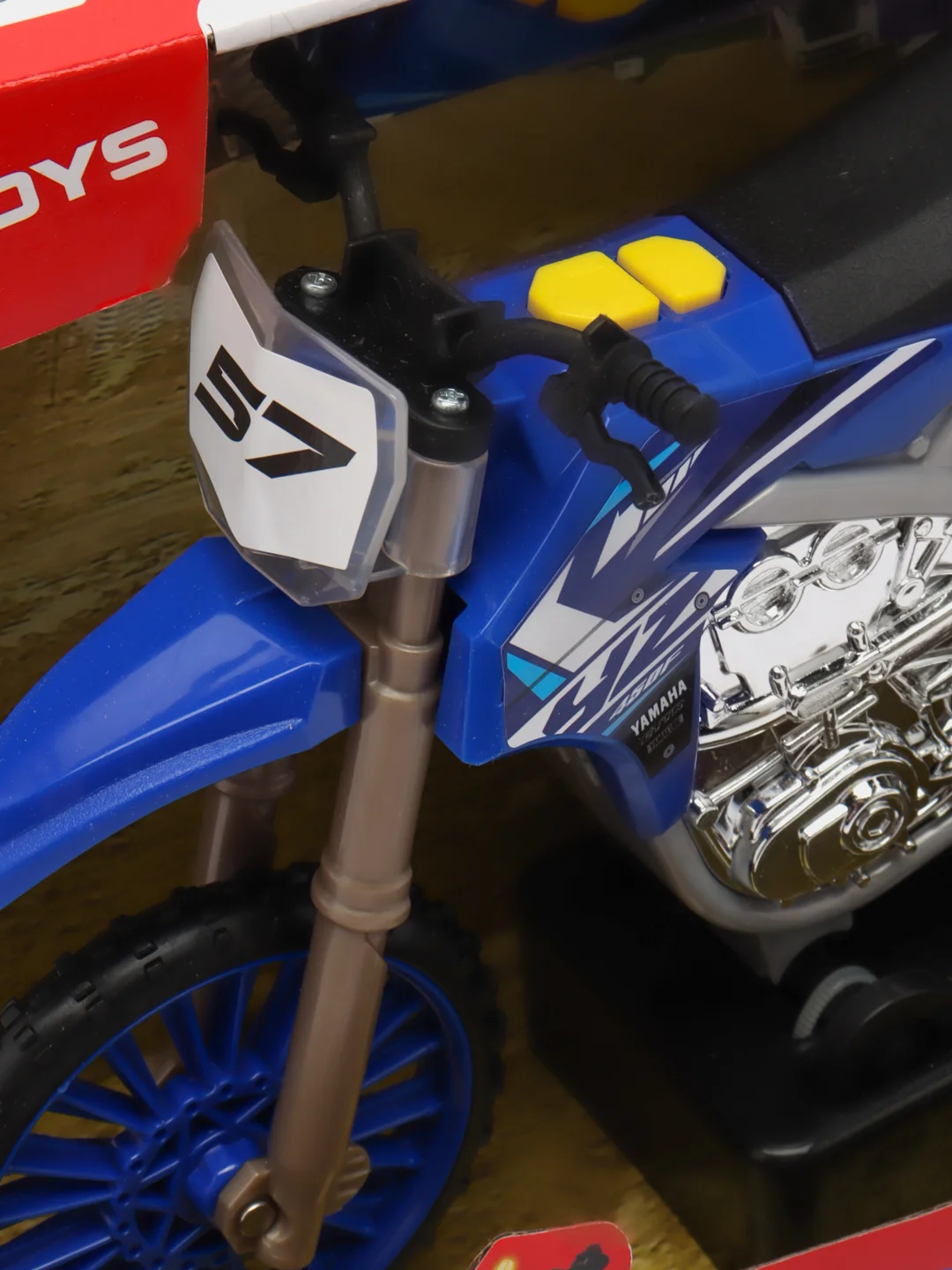 Мотоцикл Yamaha YZ  моторизированный, 26 см  Dickie Toys 3764014