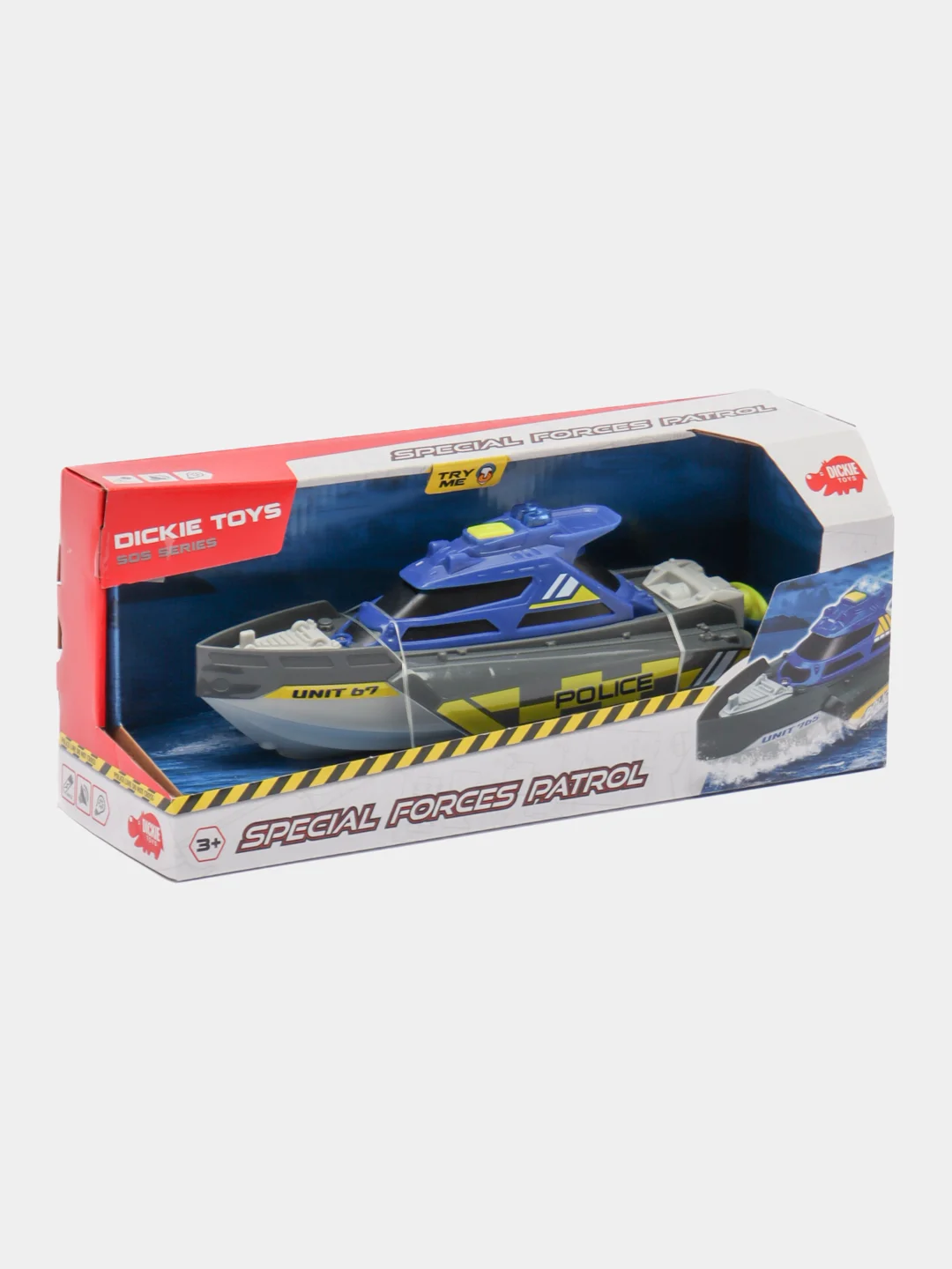 Полицейский катер Dickie Toys, 24 см, 3714010
