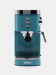 Кофеварка Kitfort КТ-7114-2 темно-бирюзовый