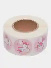 Наклейки детские, в рулоне, 500 штук