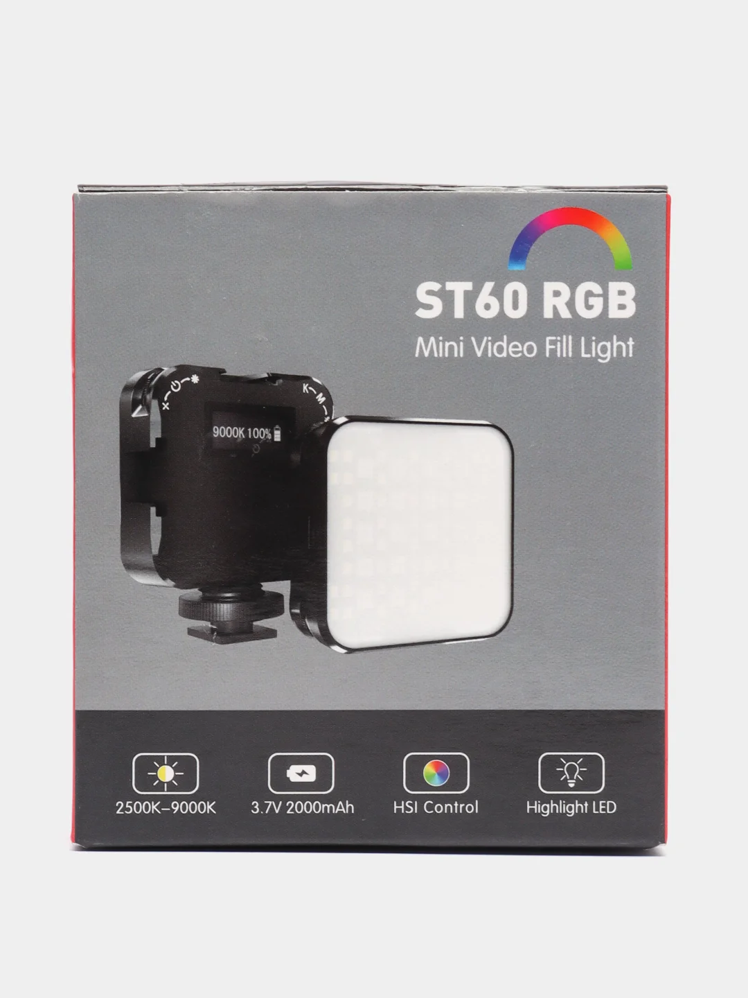 Светодиодный осветитель, фотоосвет, RGB лампа для фото