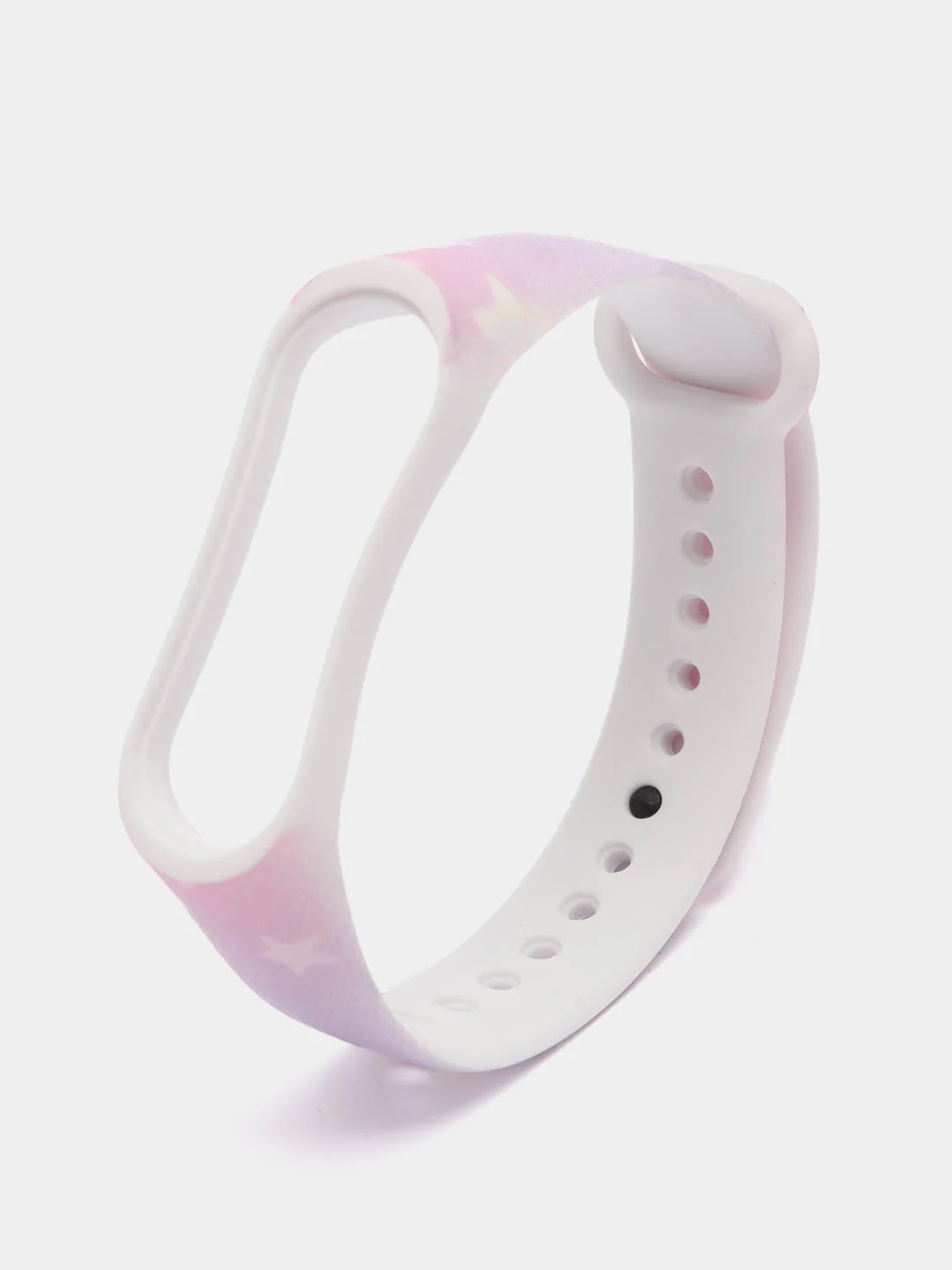 Розовый ремешок с рисунком для Xiaomi Mi Band