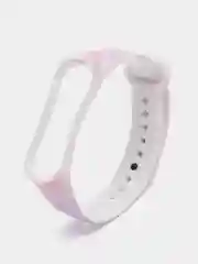 Розовый ремешок с рисунком для Xiaomi Mi Band
