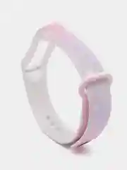 Небесно-голубой ремешок с рисунком для Xiaomi Mi Band