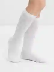 Белый гольфы для девочки со стразами, белые
