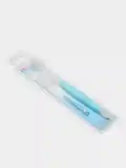 Голубой ортодонтическая зубная щетка+ершик для зубов, брекетов  / V-образная