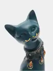 Оливковый статуэтки "Кошечки"