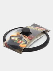 Крышка стеклянная Mallony CAPPELLO, силиконовая ручка, 22 см
