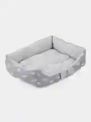 Зеленый лежанка Клампи "Винтаж", для кошек и собак, 60 x 47 x 12 см