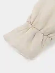 Молочный комбинезон для новорожденных, утепленный