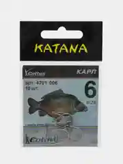Крючки рыболовные Katana "Carp"