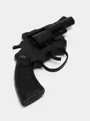 Черный пластиковый пистолет для пистонов Cap Gun Herd