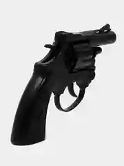 Черный пластиковый пистолет для пистонов Cap Gun Herd