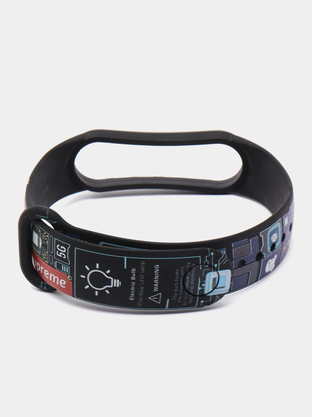 Лимонный ремешки с рисунком для Xiaomi Mi Band