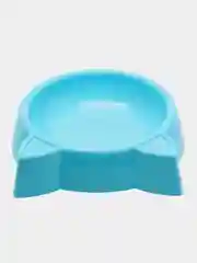Голубой миска для кошек