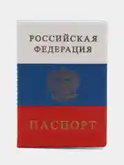 Обложка для паспорта, цвет триколор