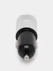 Белый автомобильное зарядное устройство Type-C, USB, 3.1 А, в прикуриватель, с быстрой зарядкой