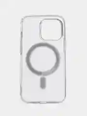 Прозрачный чехол iPhone 12, 13, 14 Magsafe силиконовый, прозрачный, для смартфона Apple