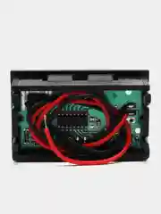 Красный вольтметр постоянного тока двухпроводной DC 5V-120V