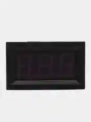 Красный вольтметр постоянного тока двухпроводной DC 5V-120V