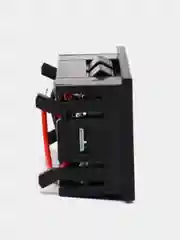 Красный вольтметр постоянного тока двухпроводной DC 5V-120V